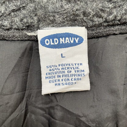 90s vintage 古着　ビンテージ　オールドネイビー　フルジップ　ボアジャケット　OLDNAVY