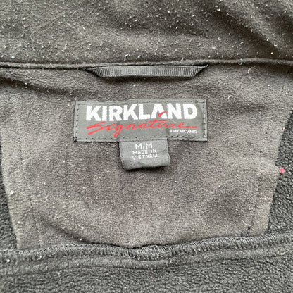 00s vintage 古着　ビンテージ　KIRKLAND　ソフトシェルジャケット　フルジップ　裏地フリース