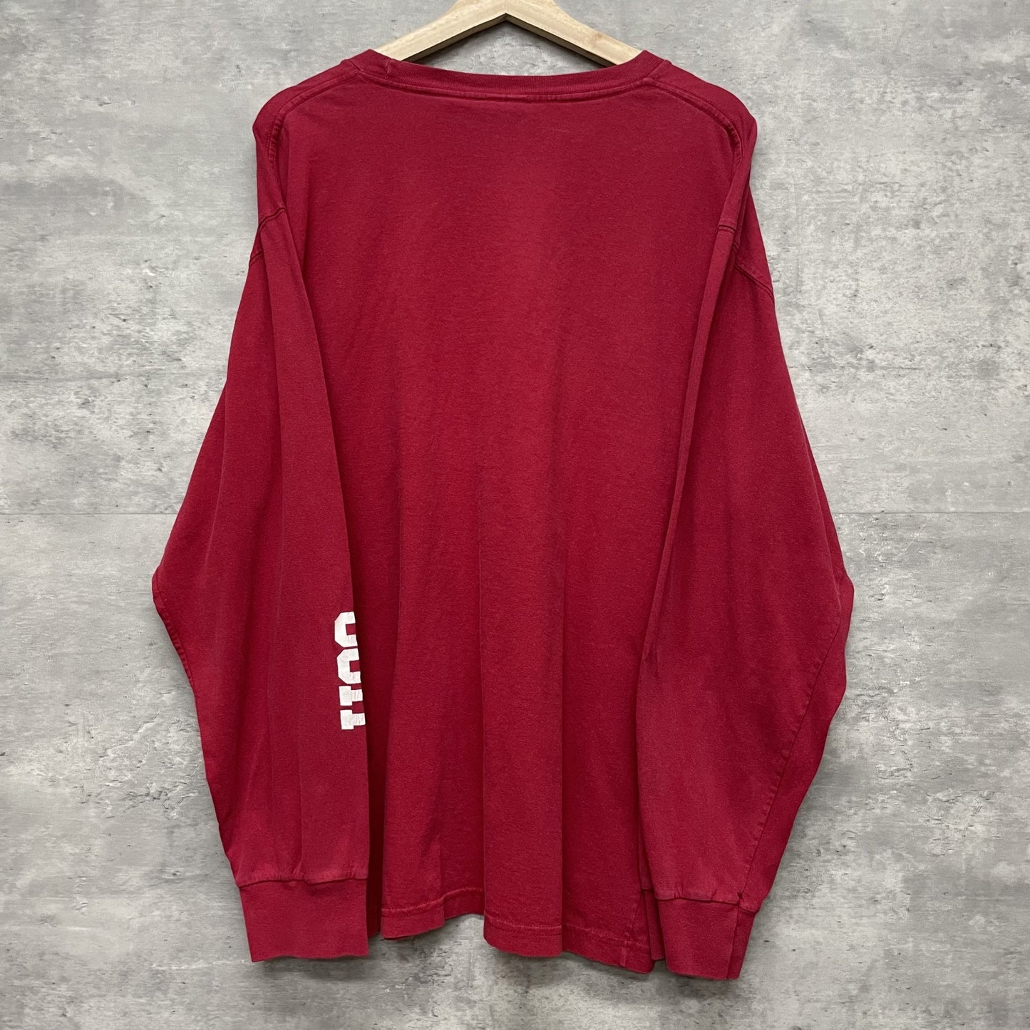 00s vintage 古着　ビンテージ　ロンT Tシャツ　長袖　カレッジTシャツ　プリント　チーム