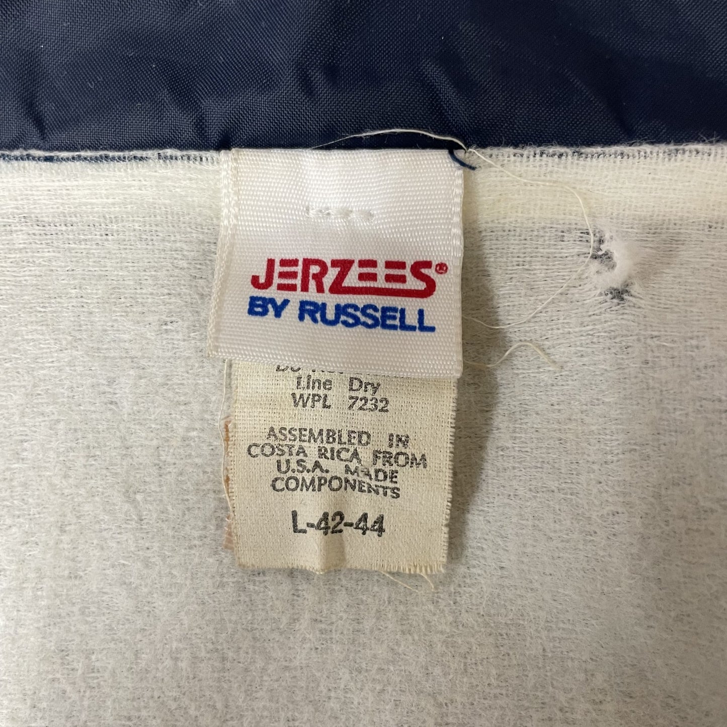 80s vintage USA製　ビンテージ　古着　ジャージーズ　JERZEES RUSSEL ラッセル　ナイロン　アメカジ　コーチジャケット