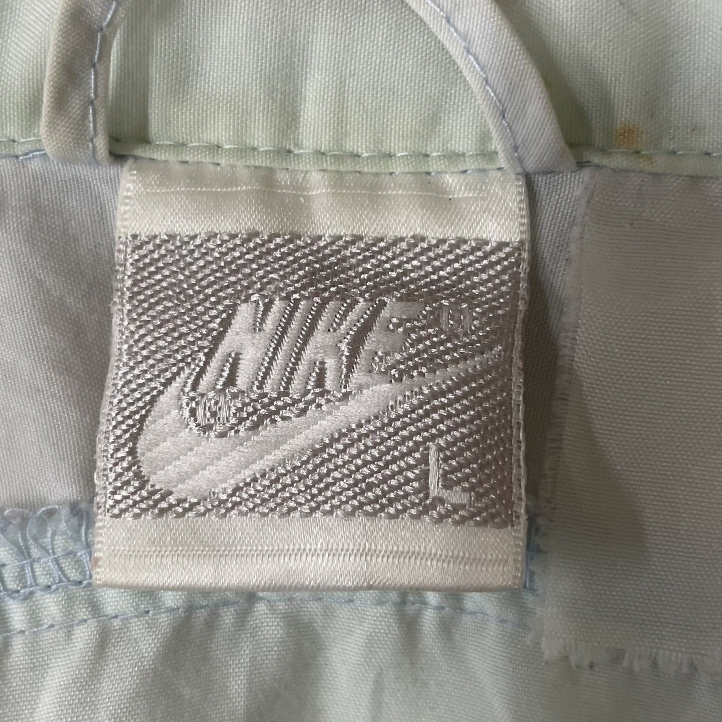 90s vintage 古着　ビンテージ　NIKE ナイキ　銀タグ　フルジップ　ナイロンジャケット　ドローコード　テック　ストリート