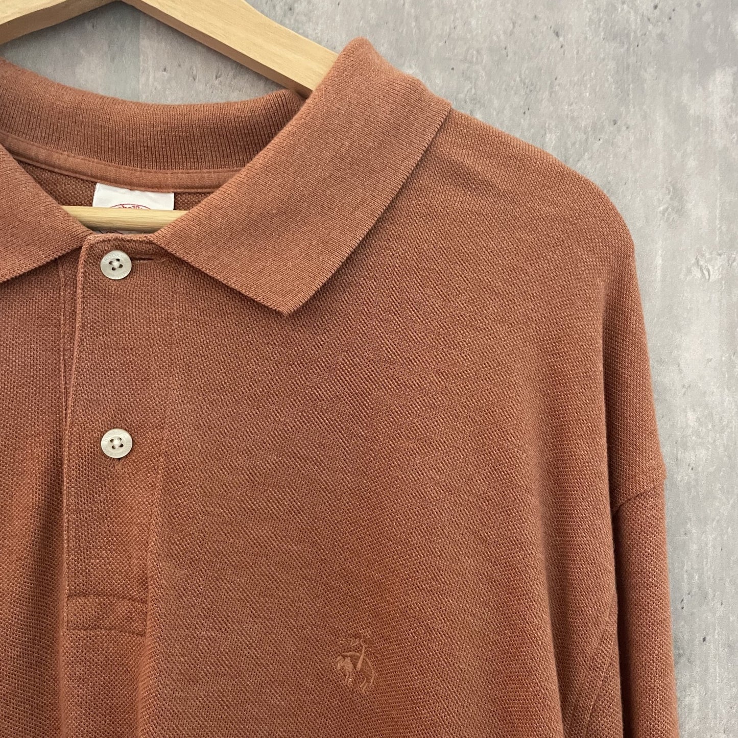 00s vintage 古着　ビンテージ　ブルックスブラザーズ　長袖　ポロシャツ　BrooksBrothers