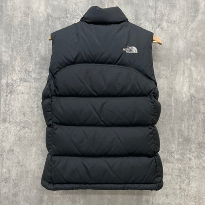 THE NORTH FACE ヌプシ 700フィルパワー ダウンベスト グースダウン ノースフェイス ブラック 黒 アウトドア 古着 ビンテージ