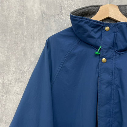 80s USA製 REI GORE-TEX ウォームアップジャケット ナイロンジャケット レイ ゴアテックス アウトドア 80年代 古着 ビンテージ ネイビー