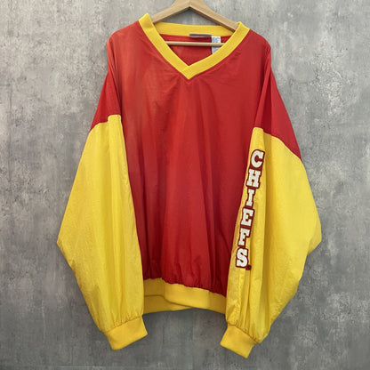 90s vintage 古着　ビンテージ　NFL ナイロンジャケット　プルオーバー　チーム　ストリート