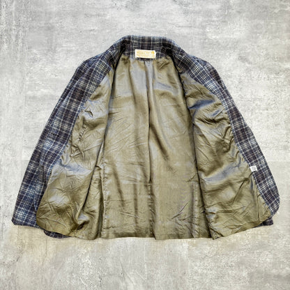 70's USA製 白タグ vintage PENDLETON ペンドルトン ウール テーラードジャケット