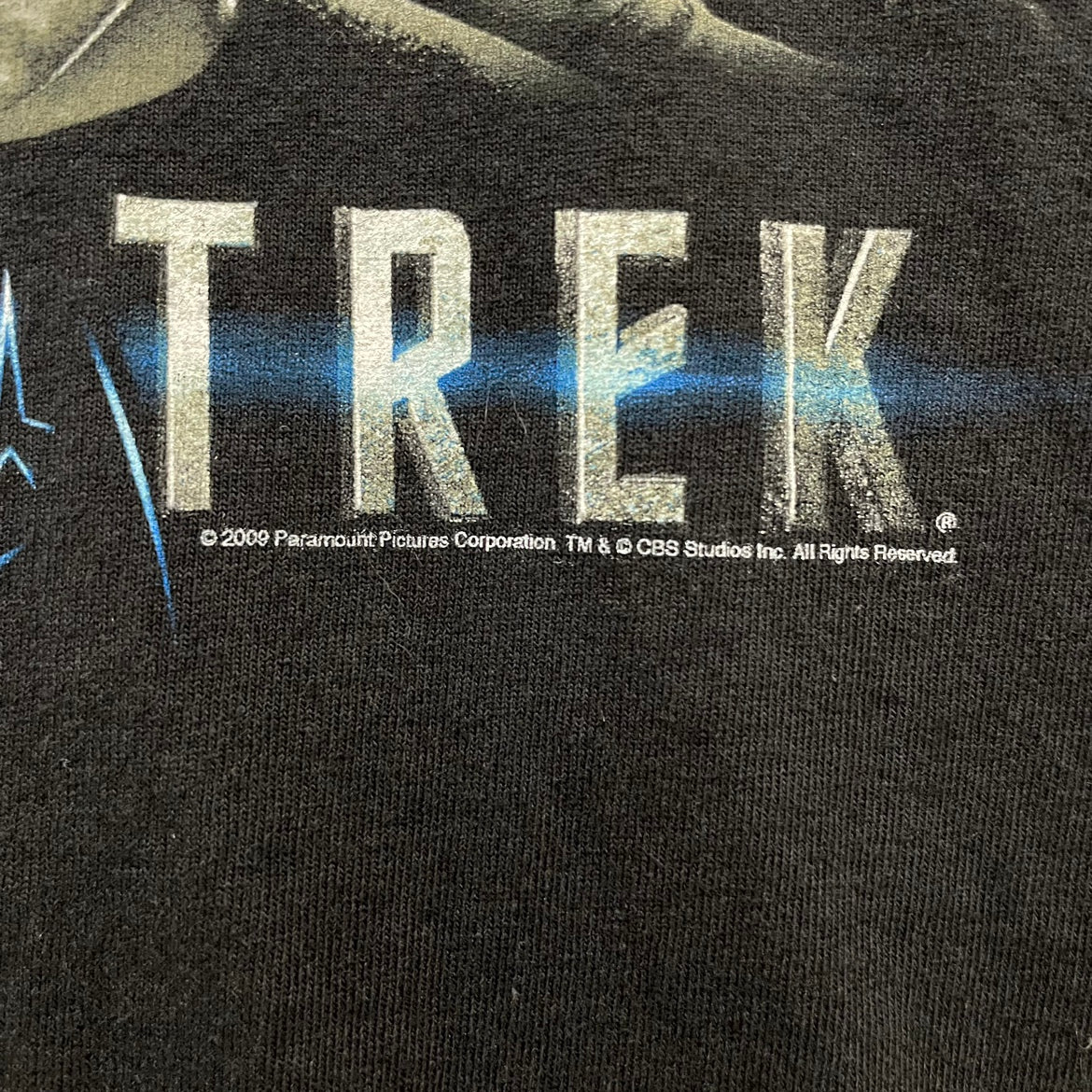 00s PORT and COMPANY STAR TREK ムービーTシャツ スタートレック 映画 半袖 古着 ビンテージ ブラック XL