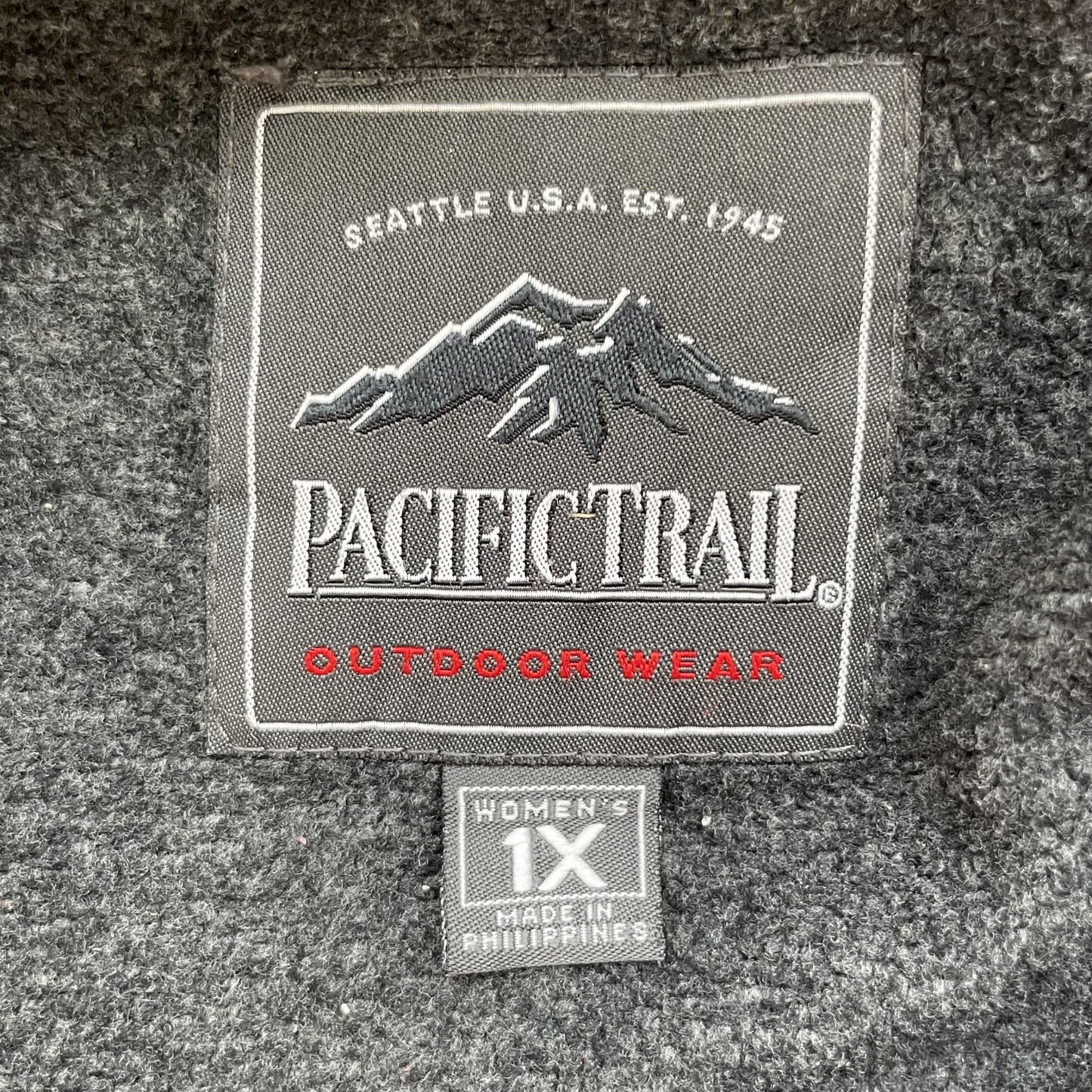 00s vintage 古着　ビンテージ PACIFICTRAIL　ナイロン　マウンテンジャケット　裏地フリース　アウトドア