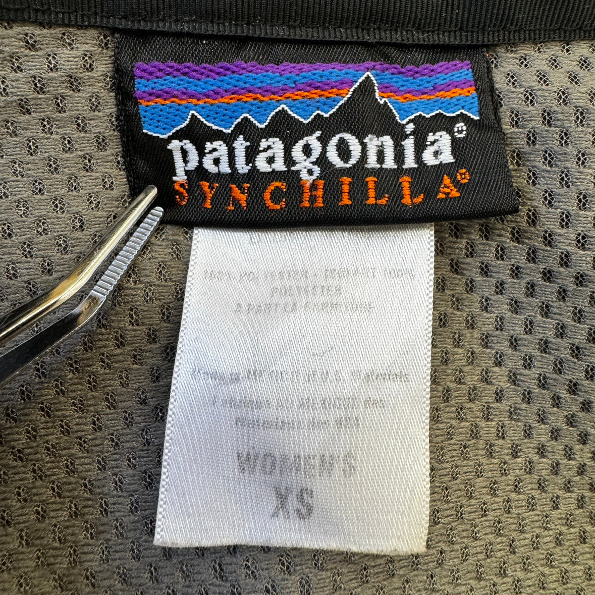 patagonia パタゴニア フリースジャケット フルジップ ワンポイントロゴ サイズXS メキシコ製