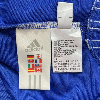 00s vintage 古着　ビンテージ　adidas　アディダス　トラックジャケット　刺繍　ヒップホップ　スポーツ　シティ