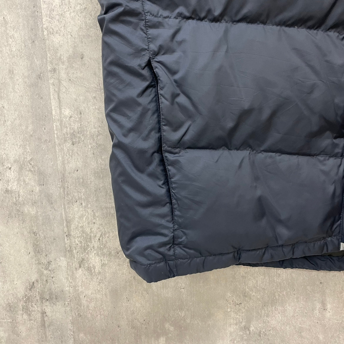 00s Eddie Bauer ダウンベスト エディバウワー GOOSE DOWN 古着 ビンテージ ネイビー XL