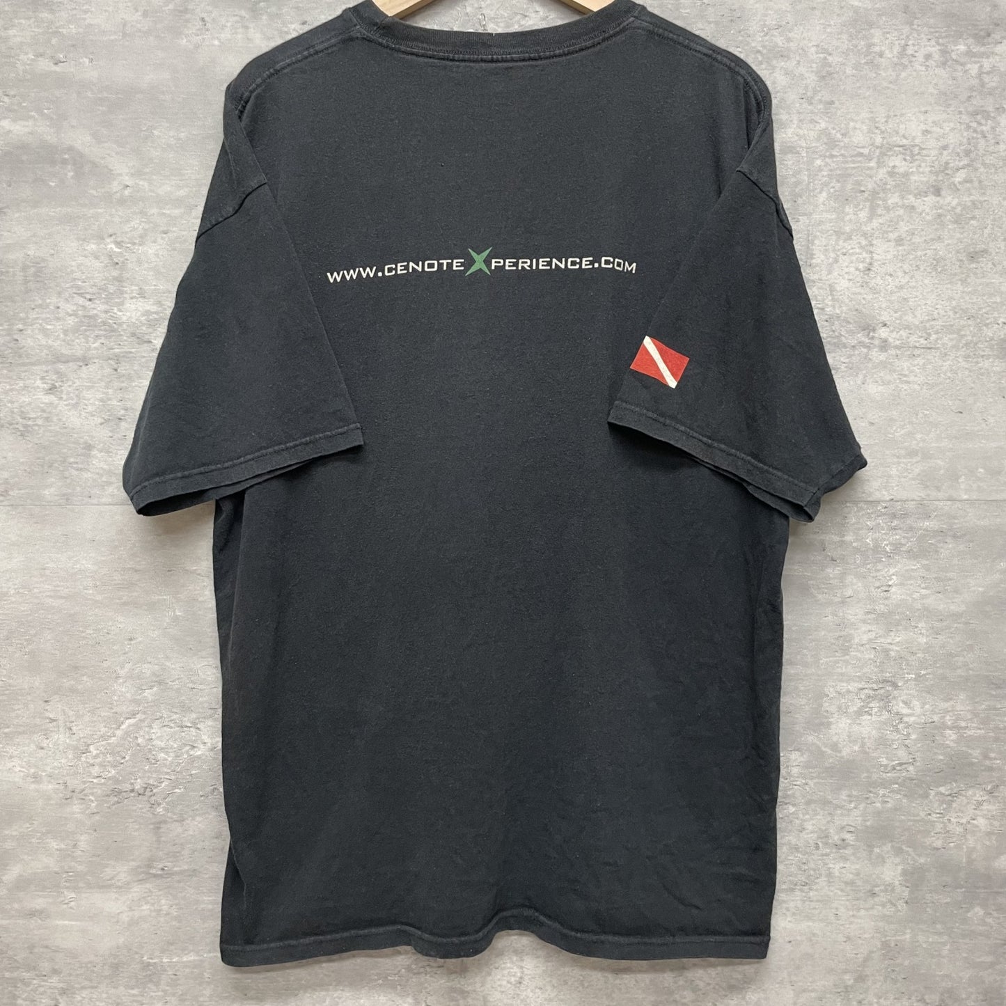 00s vintage 古着　ビンテージ　yELLOW Fish　ダイバー　フィッシュ　ブラック　ストリート　オーバーサイズ　海