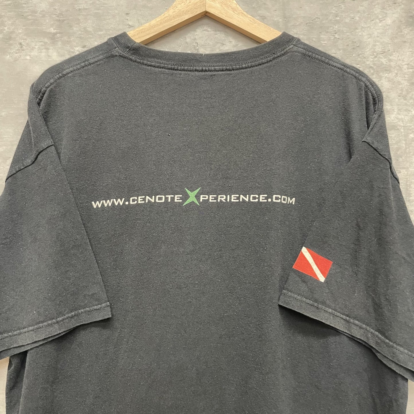 00s vintage 古着　ビンテージ　yELLOW Fish　ダイバー　フィッシュ　ブラック　ストリート　オーバーサイズ　海