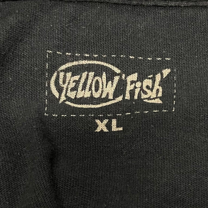 00s vintage 古着　ビンテージ　yELLOW Fish　ダイバー　フィッシュ　ブラック　ストリート　オーバーサイズ　海