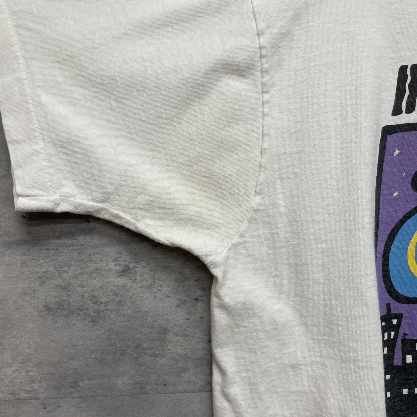 90s vintage 古着　ビンテージ　フルーツオブザルーム FRUITOFTHELOOM 音楽　ジャズ　USA製