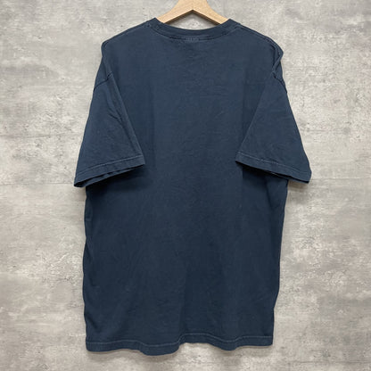 00s vintage 古着　ビンテージ　DC ロゴプリント　ディーシー　ストリート　ネイビー　オーバーサイズ