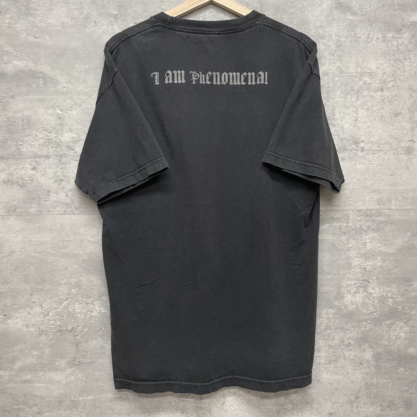 00s vintage 古着　ビンテージ　ワールドレスリング　ブラック　オーバーサイズ　wwf BIGプリント　ストリート