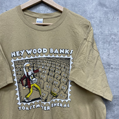 00s vintage 古着　ビンテージ　ギルダン　GILDAN　コメディアンTシャツ　ベージュ　オーバーサイズ