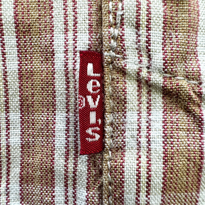 00s'~ Levi's リーバイス DRYGoons 胸ポケット ボタンダウンシャツ サイズM 香港製