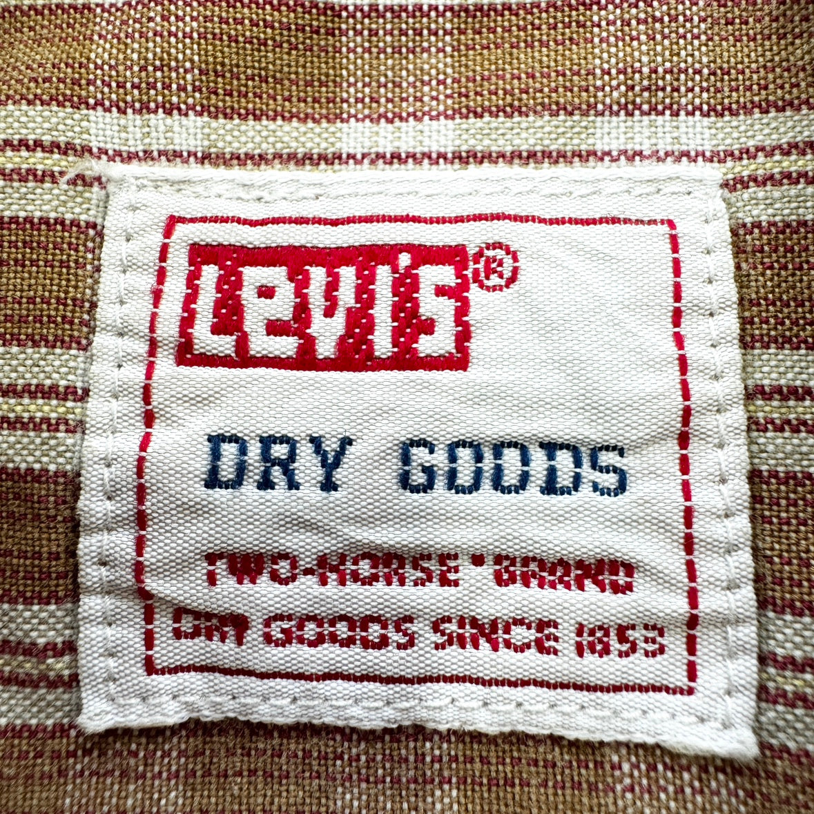 00s'~ Levi's リーバイス DRYGoons 胸ポケット ボタンダウンシャツ サイズM 香港製