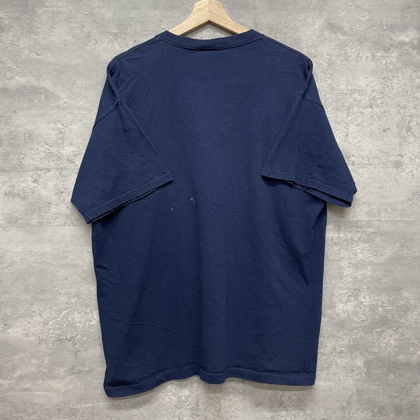 00s vintage 古着　ビンテージ　ネイビー　フロントプリント　羊　シティ　オーバーサイズ　四季　ファニーTee