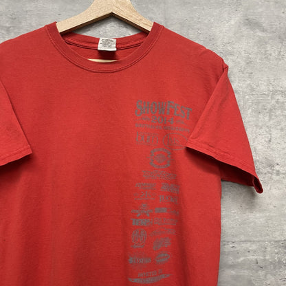 2014 vintage 古着　ギルダン　ビンテージ　モーター　レッド　ストリート　企業　ロゴ　車　SHOWFEST