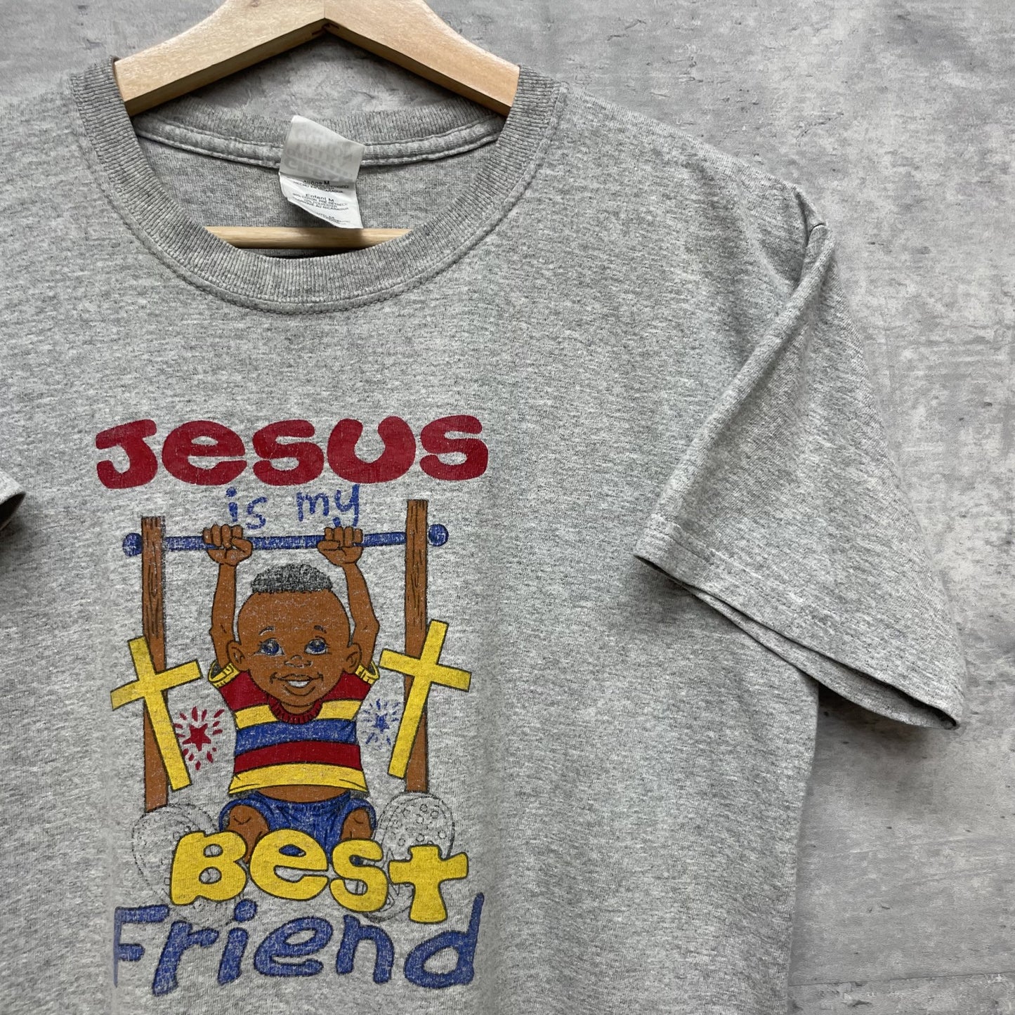 90s vintage 古着　ビンテージ　グレー　アメカジ　キャラクター　チャイルド　シティ　子供