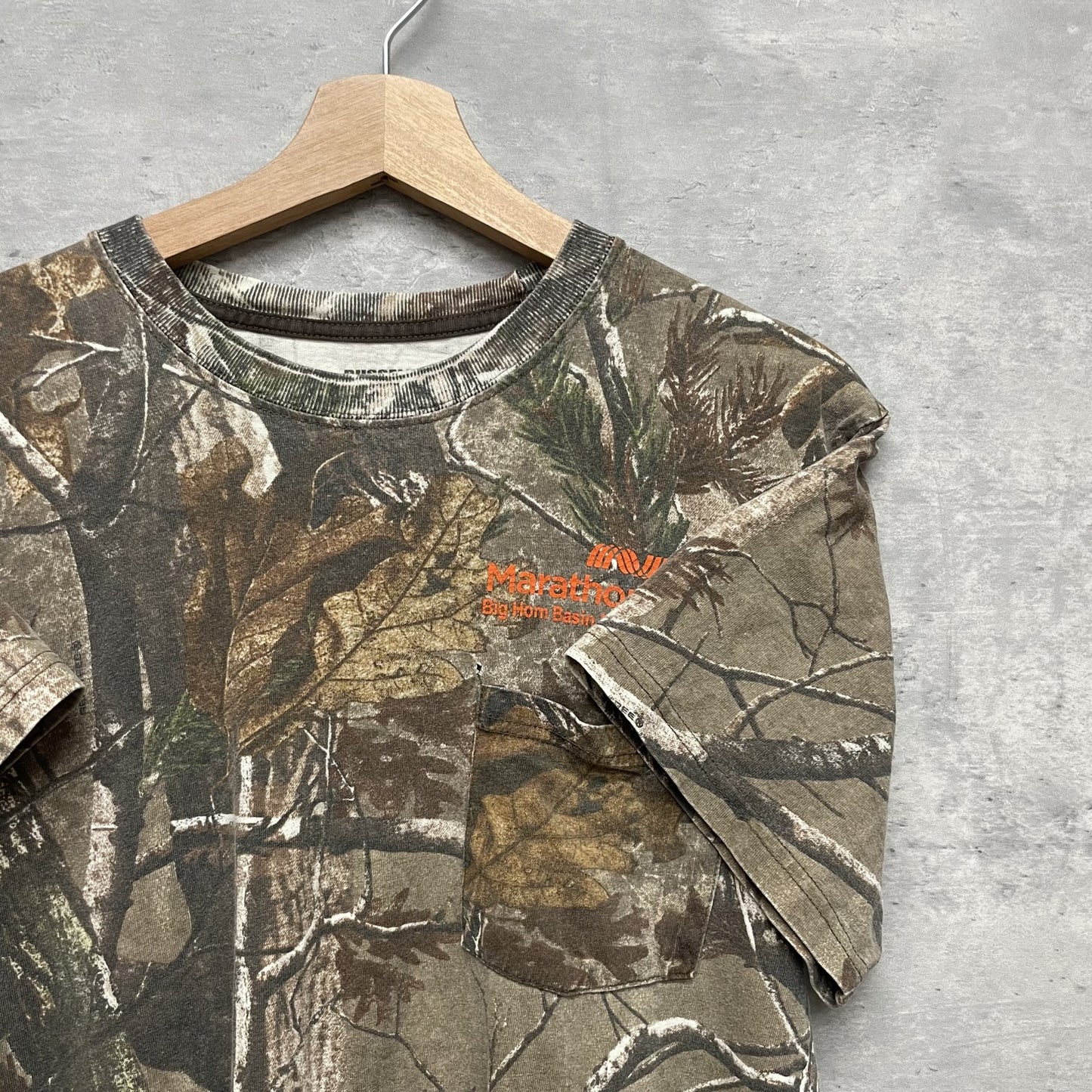 00s vintage 古着　ビンテージ　カモ柄　ストリート　胸ポケ　ラッセル　アウトドア　スケーター　Russell