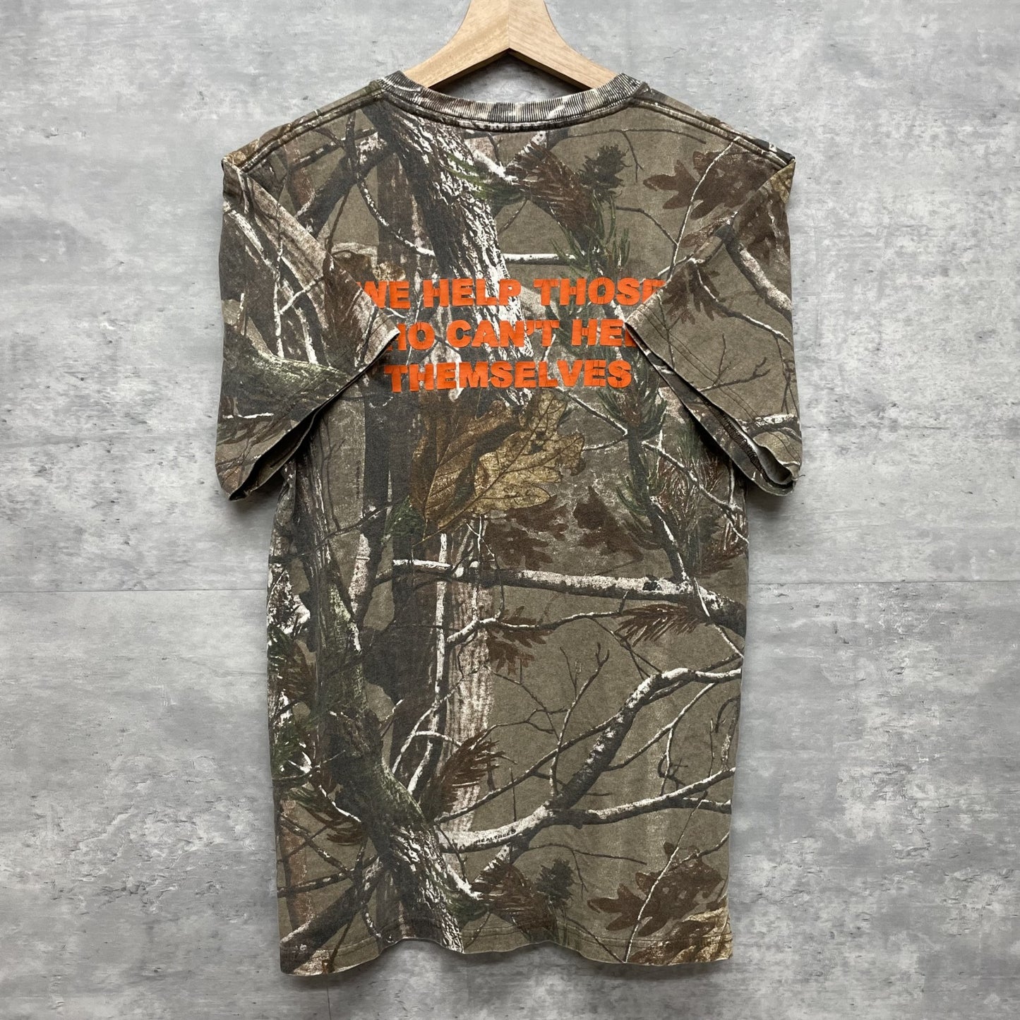 00s vintage 古着　ビンテージ　カモ柄　ストリート　胸ポケ　ラッセル　アウトドア　スケーター　Russell