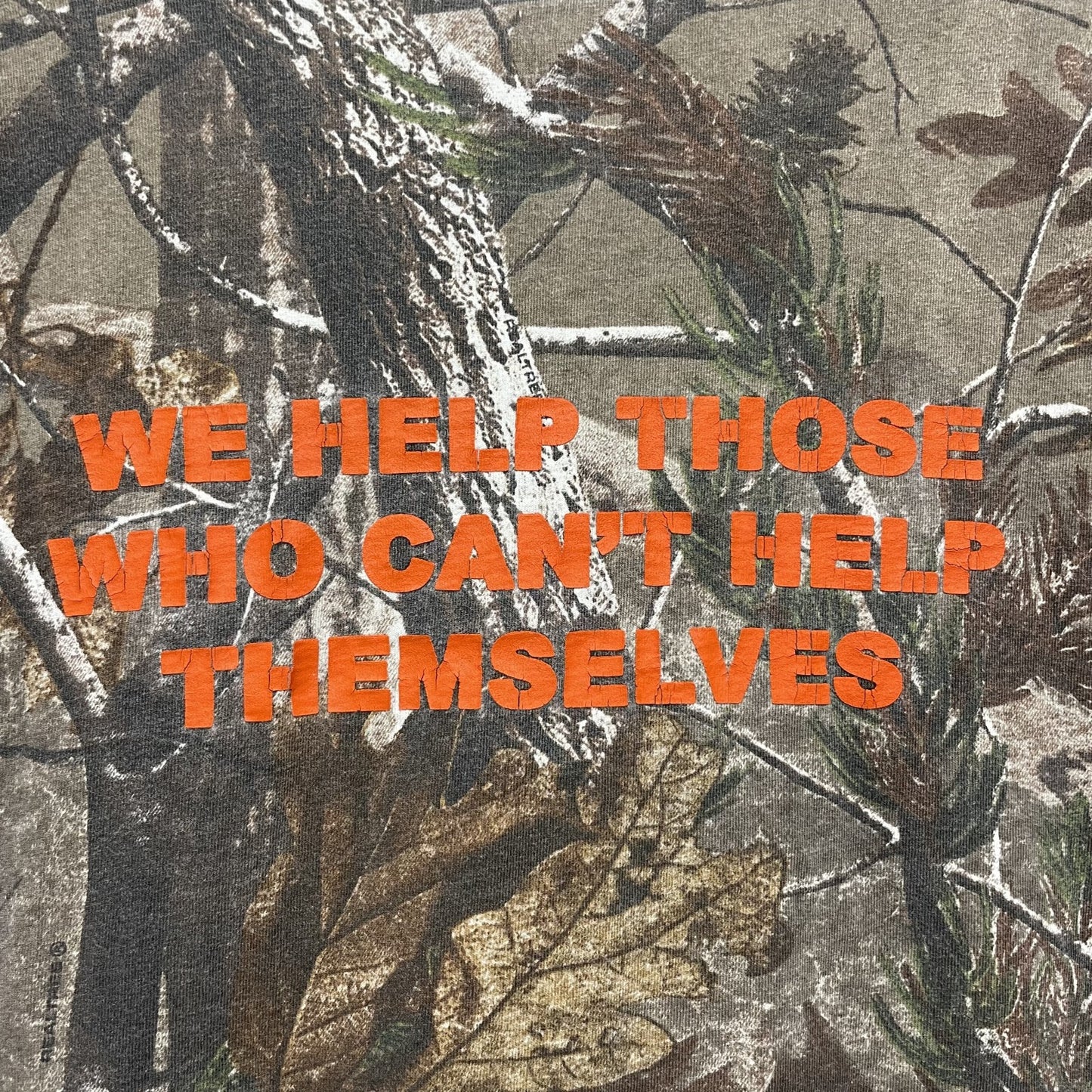 00s vintage 古着　ビンテージ　カモ柄　ストリート　胸ポケ　ラッセル　アウトドア　スケーター　Russell