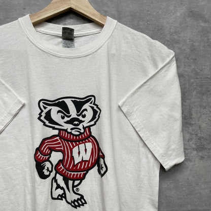 00s vintage 古着　ビンテージ　ギルダン　GILDAN　バッキーバジャー　ウィスコンシン　BuckyBadger