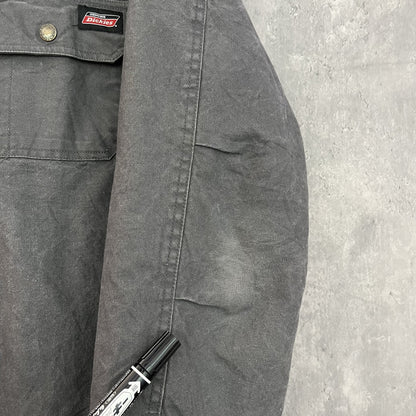 00s vintage 古着　ビンテージ　ディッキーズ　フード付き　ロゴ付　Dickies