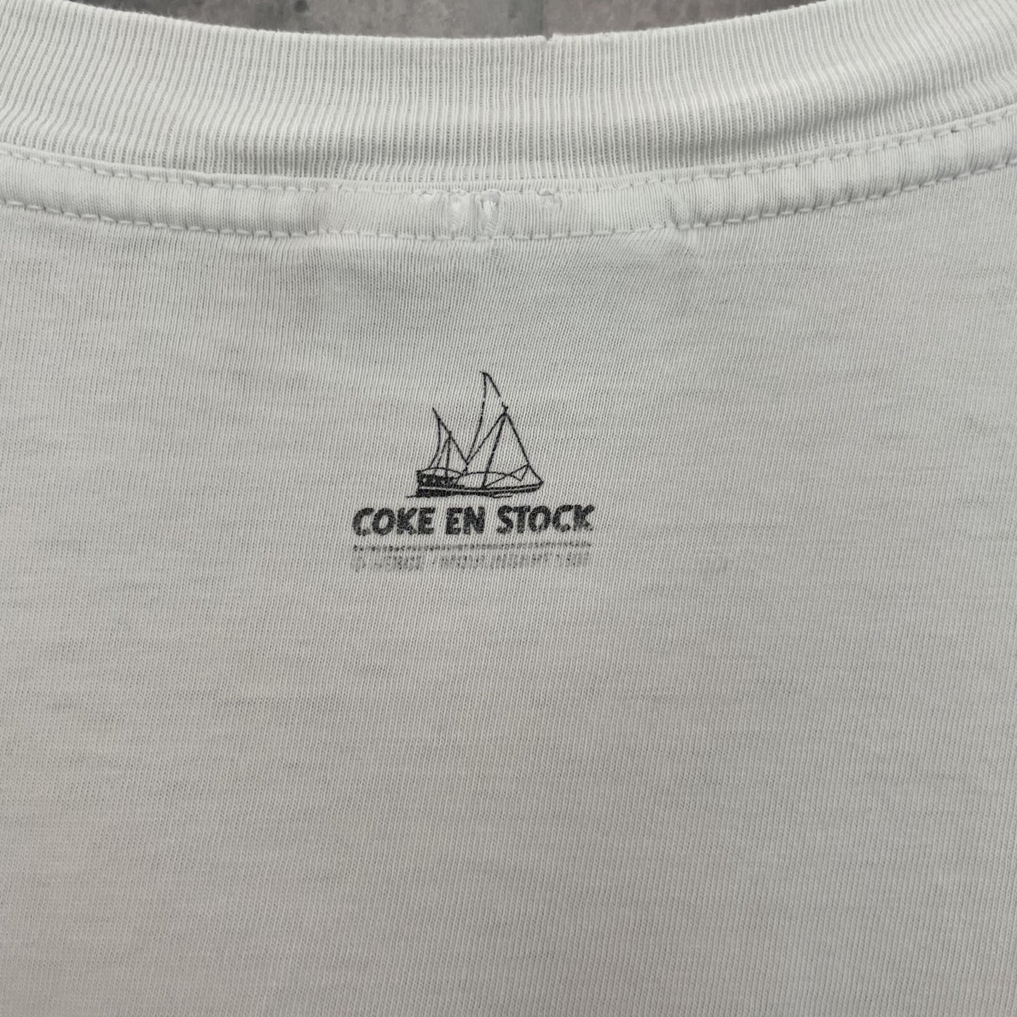 90s vintage 古着　ビンテージ　TINTIN タンタン　キャラクター　フロントプリント　ホワイト