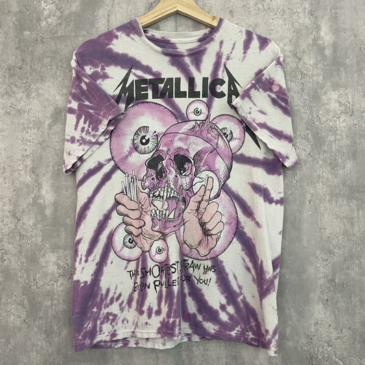 00s vintage 古着　ビンテージ　メタリカ　METALLICA バンド　アメカジ　Y2K タイダイ