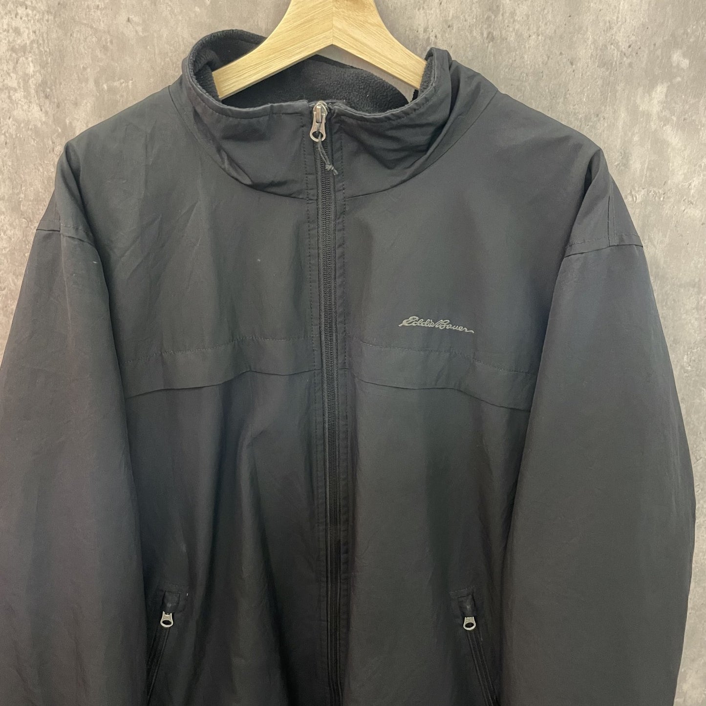 00s vintage 古着　ビンテージ　エディーバウアー　EddieBauer　ナイロン　ブルゾン　アウトドア　フルジップ