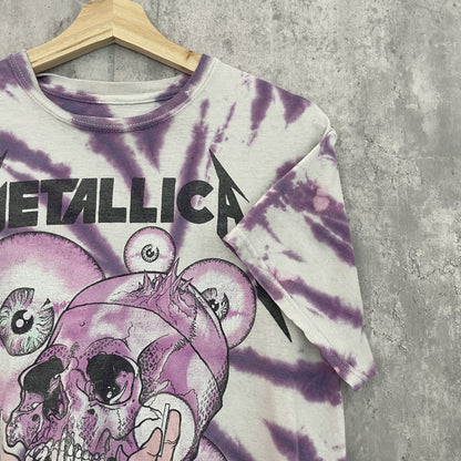 00s vintage 古着　ビンテージ　メタリカ　METALLICA バンド　アメカジ　Y2K タイダイ
