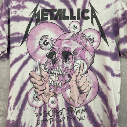 00s vintage 古着　ビンテージ　メタリカ　METALLICA バンド　アメカジ　Y2K タイダイ