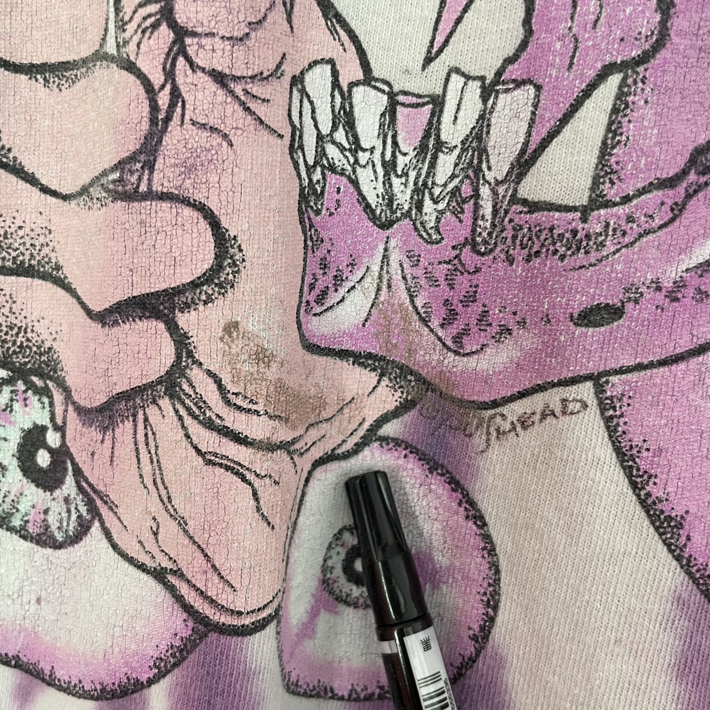 00s vintage 古着　ビンテージ　メタリカ　METALLICA バンド　アメカジ　Y2K タイダイ