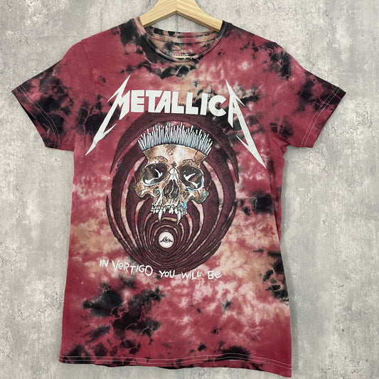 00s vintage 古着　ビンテージ　メタリカ　METALLICA バンド　Y2K フロントプリント　タイダイ柄