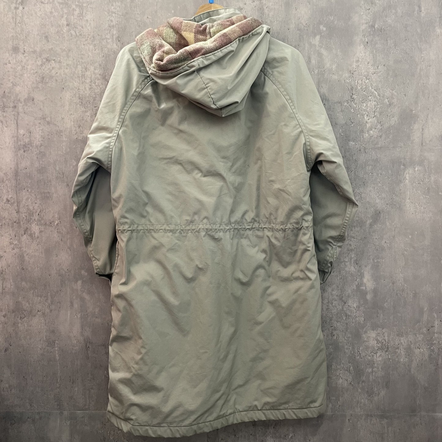 80s vintage 古着　ビンテージ　エルエルビーン　L.L.Bean ストームコート　USA製　アウトドア　ダブルジップ　STORMCOAT