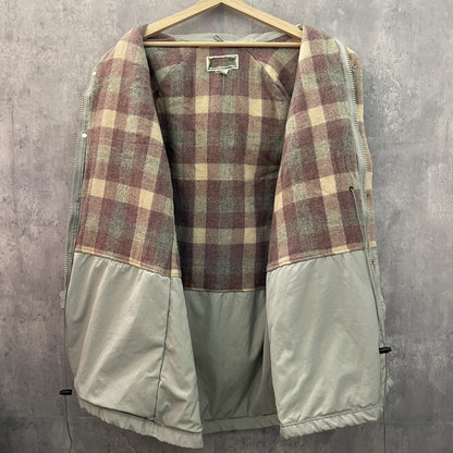 80s vintage 古着　ビンテージ　エルエルビーン　L.L.Bean ストームコート　USA製　アウトドア　ダブルジップ　STORMCOAT