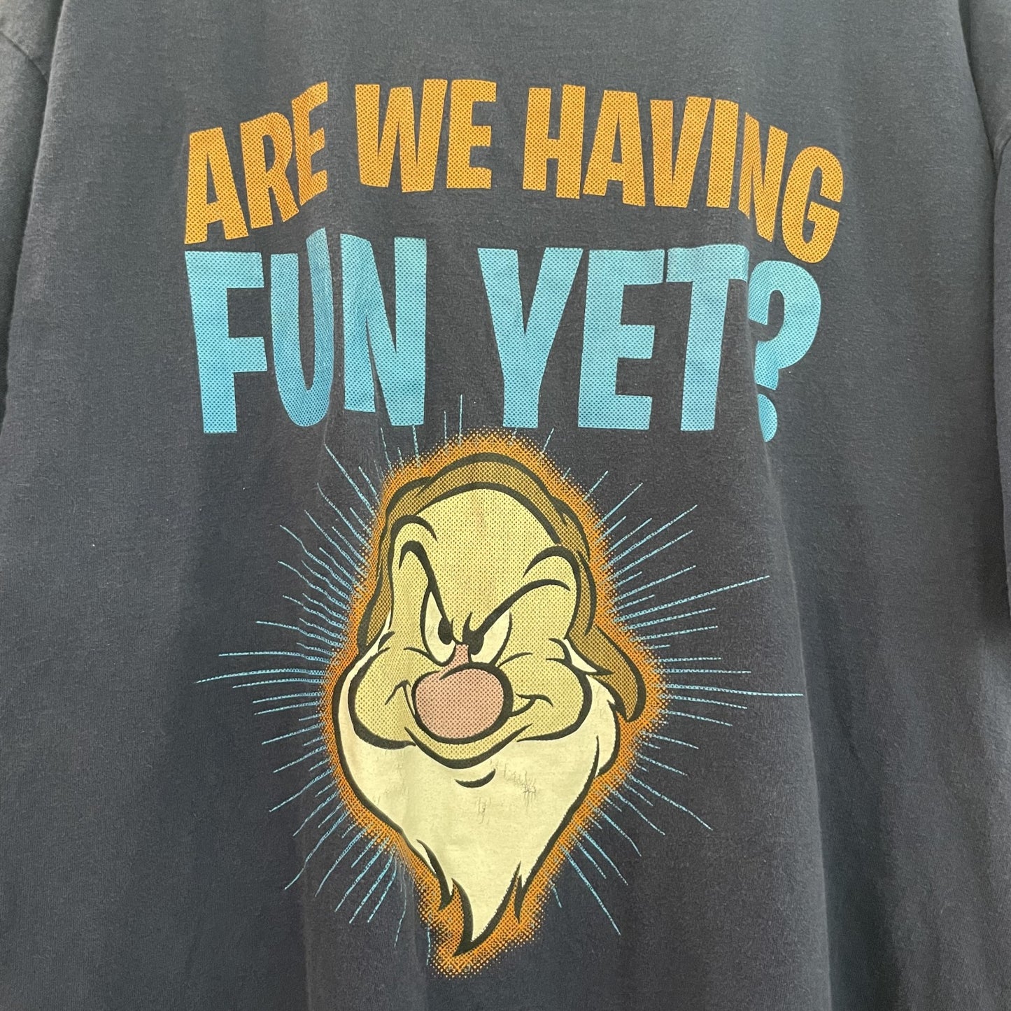 00s vintage 古着　ビンテージ　ディズニー　アニメ　ネイビー　Disneyland