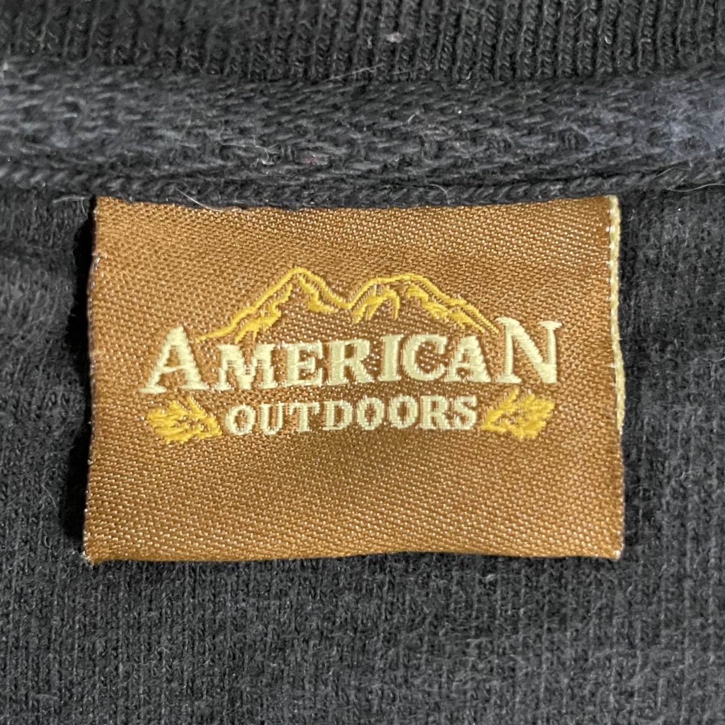 00s vintage 古着　ビンテージ　AMERICAN OUTDOORS アニマル　スウェット　TIMBER WOLF ウルフ　狼　スウェット