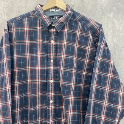 00s vintage 古着　ビンテージ　ノーティカ　長袖シャツ　NAUTICA　 チェック柄　ロングスリーブ