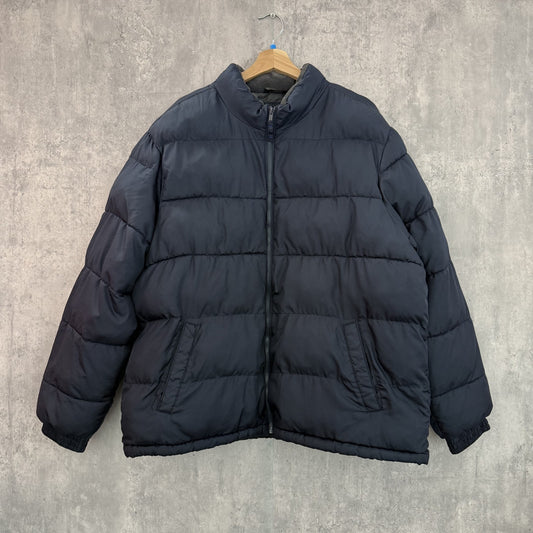00s vintage 古着　ビンテージ　オールドネイビー　OLDNAVY 　ダウンジャケット　カジュアル　紳士　オーバーサイズ　ネイビー