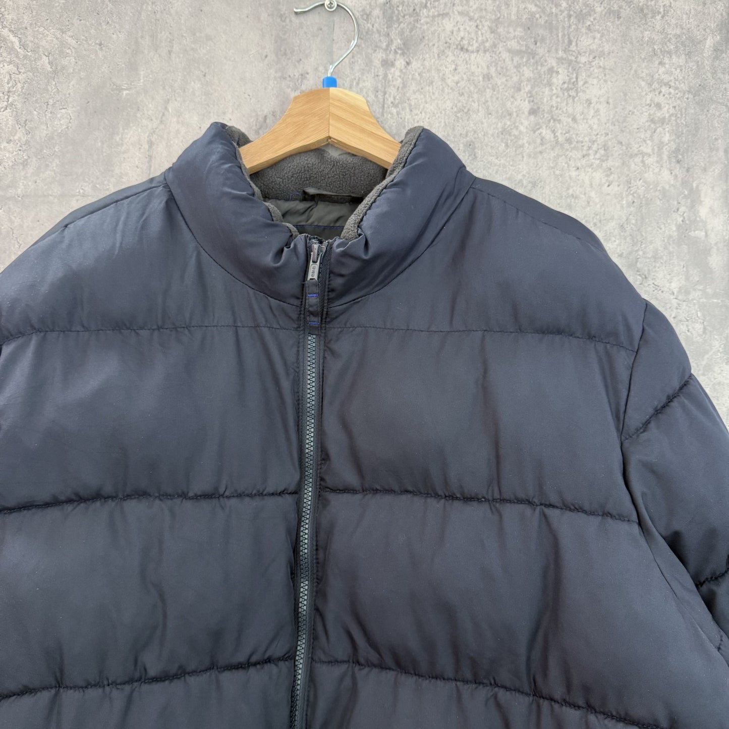 00s vintage 古着　ビンテージ　オールドネイビー　OLDNAVY 　ダウンジャケット　カジュアル　紳士　オーバーサイズ　ネイビー