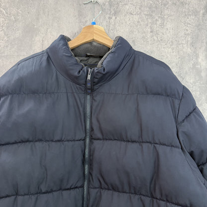 00s vintage 古着　ビンテージ　オールドネイビー　OLDNAVY 　ダウンジャケット　カジュアル　紳士　オーバーサイズ　ネイビー