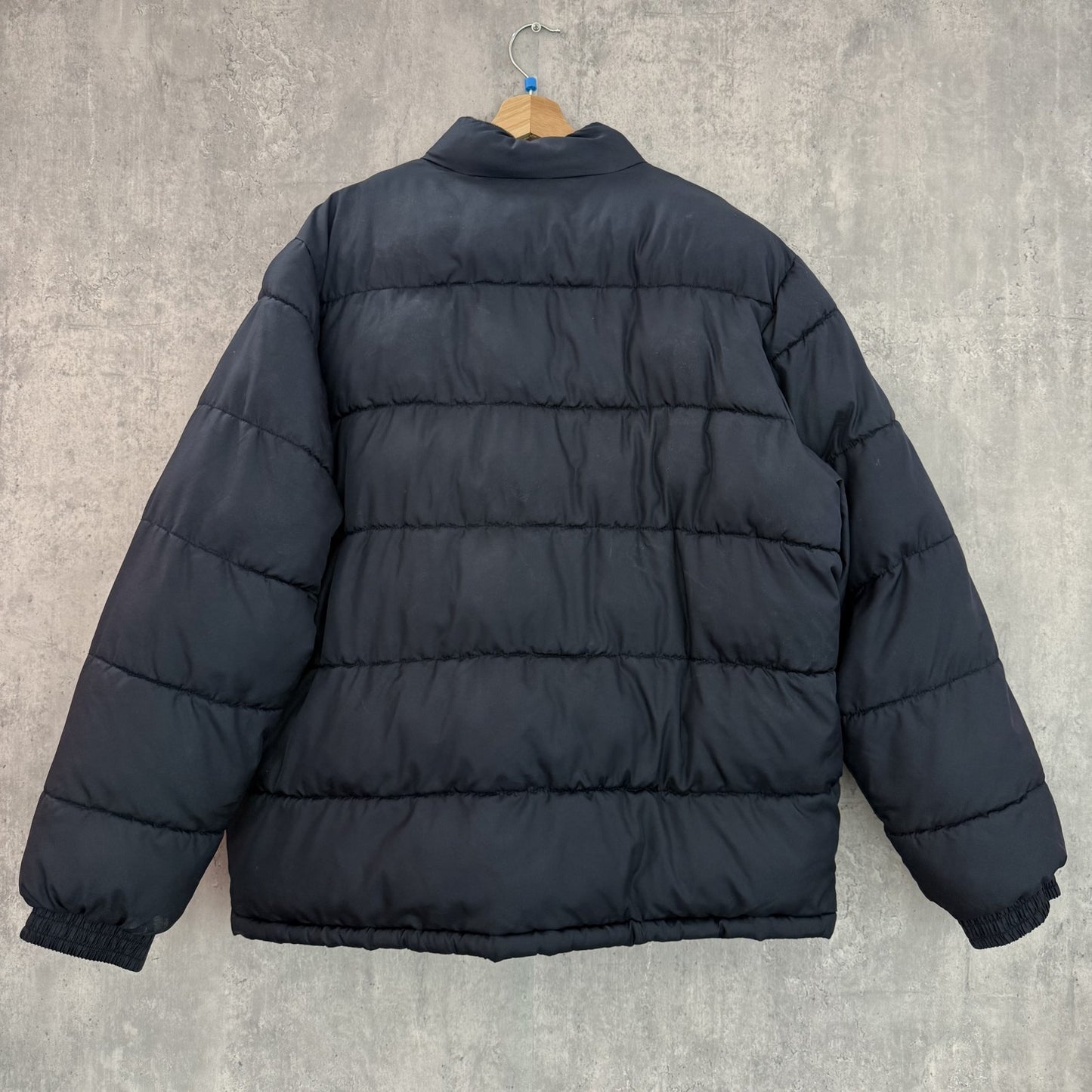 00s vintage 古着　ビンテージ　オールドネイビー　OLDNAVY 　ダウンジャケット　カジュアル　紳士　オーバーサイズ　ネイビー