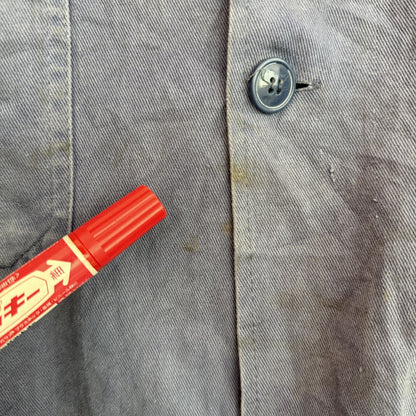 80s vintage 古着　ビンテージ　フレンチワークコート　ユーロワークジャケット　Euro コットンツイル　フランス