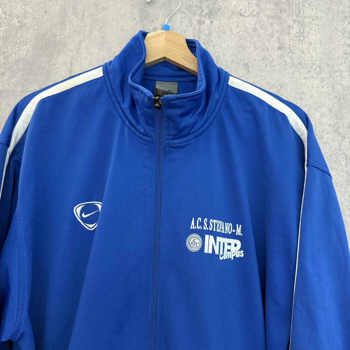 00s vintage 古着　ビンテージ　ナイキ　NIKE トラックジャケット　スポーツ　ストリート　胸元刺繍　スケーター